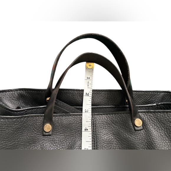 Kooba Black Leather Tote Crossbody Bag. - Picture 8 of 16